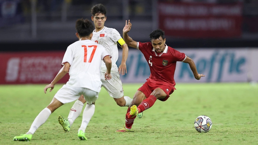 U20 Việt Nam thua đáng tiếc U20 Indonesia sau màn rượt đuổi tỷ số